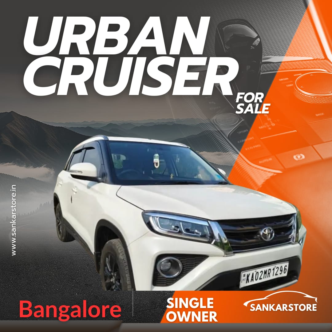 Genuine Used Urban Cruiser for Sale in Bangalore – 2021 Model | 20,400 KM | ₹9.25L Genuine Used Urban Cruiser for Sale in Bangalore – 2021 Model | 20,400 KM | ₹9.25L