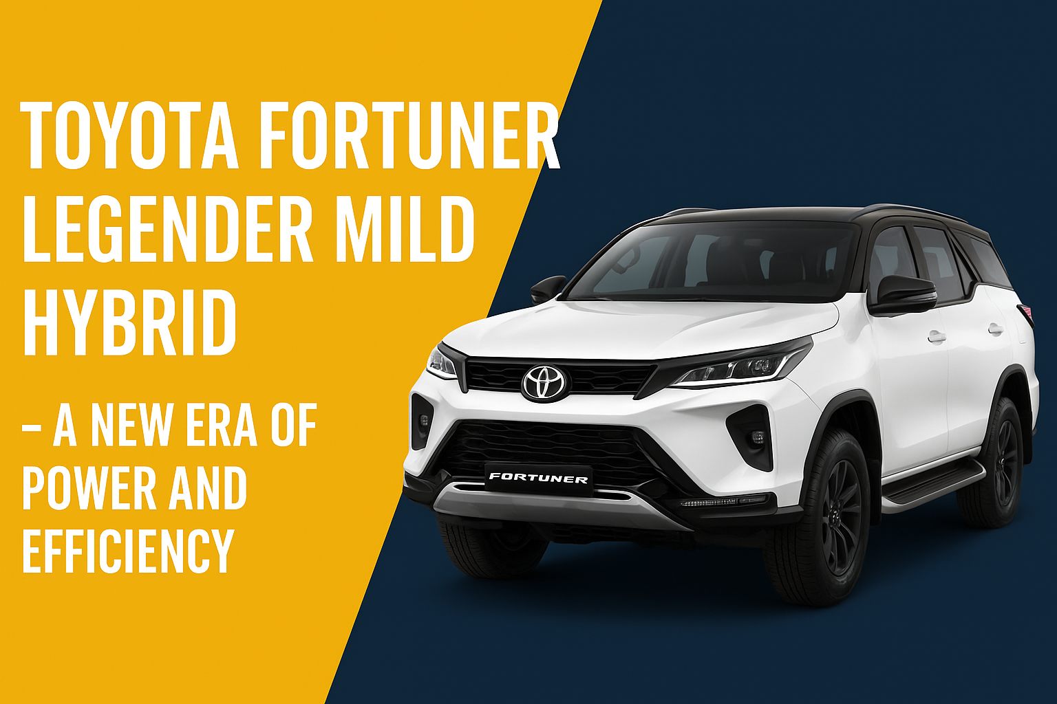 Toyota Fortuner Legender Mild Hybrid – A New Era of Power and Efficiency #1 Toyota Fortuner Legender Mild Hybrid – A New Era of Power and Efficiency #1