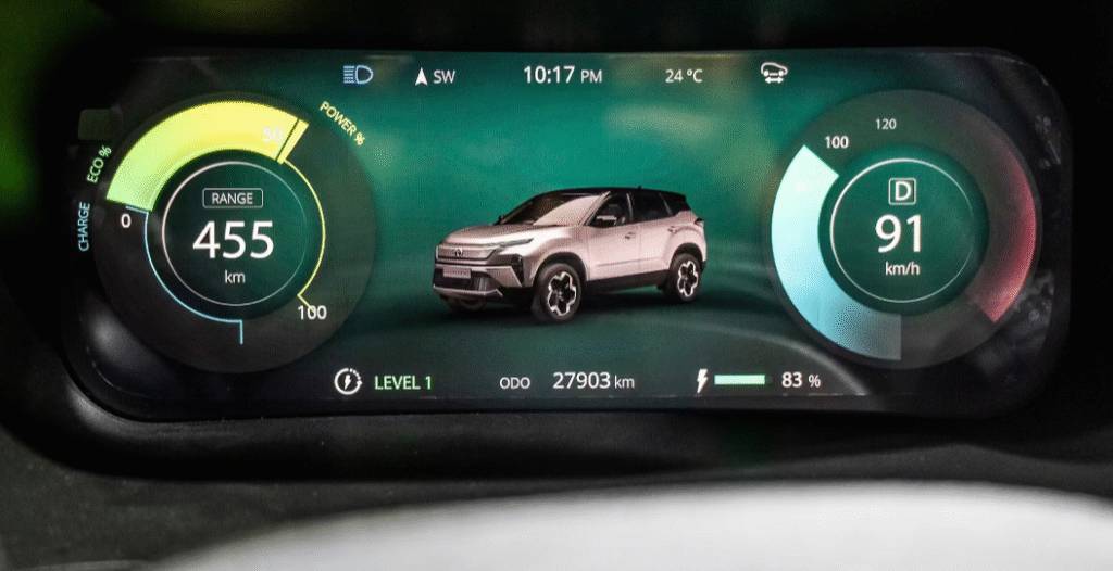 Harrier EV Tata Motors Electric SUV – A Bold Step Into the Electric Future 5
electric suv cars in india