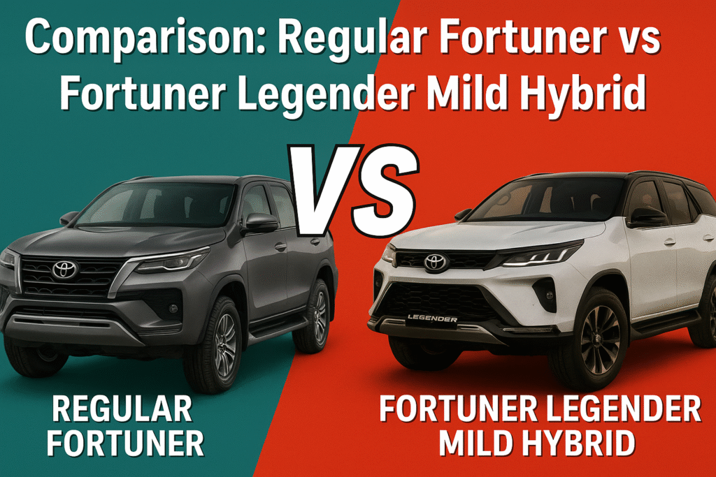 Toyota Fortuner Legender Mild Hybrid – A New Era of Power and Efficiency #1 2 toyota fortuner legender mild hybrid price