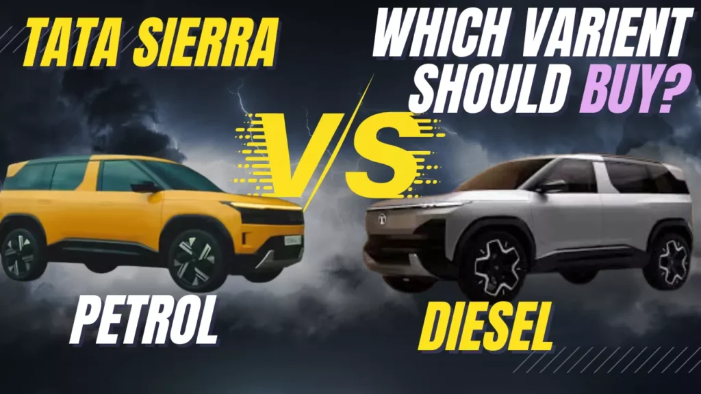 Tata Sierra variants explained