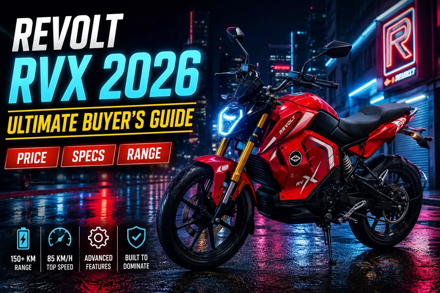 The Ultimate Revolt RVX Electric Bike Buyer’s Guide: Price, Specs, and Range The Ultimate Revolt RVX Electric Bike Buyer’s Guide: Price, Specs, and Range