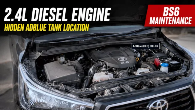 The Ultimate 2026 Toyota Innova Crysta Buyer's Guide: Price, Specs & Review 4 toyota innova crysta 2.4 litre turbo diesel engine under the hood